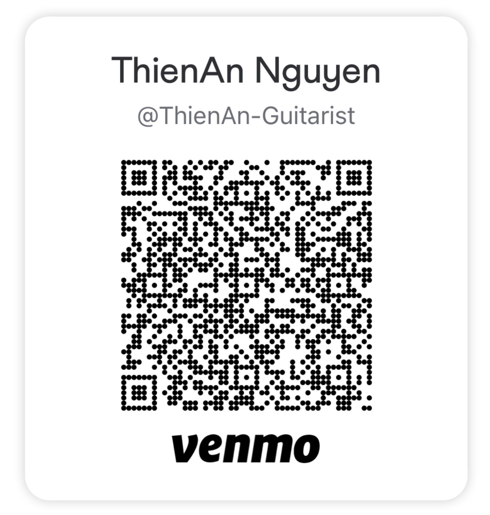 Venmo QR Code
